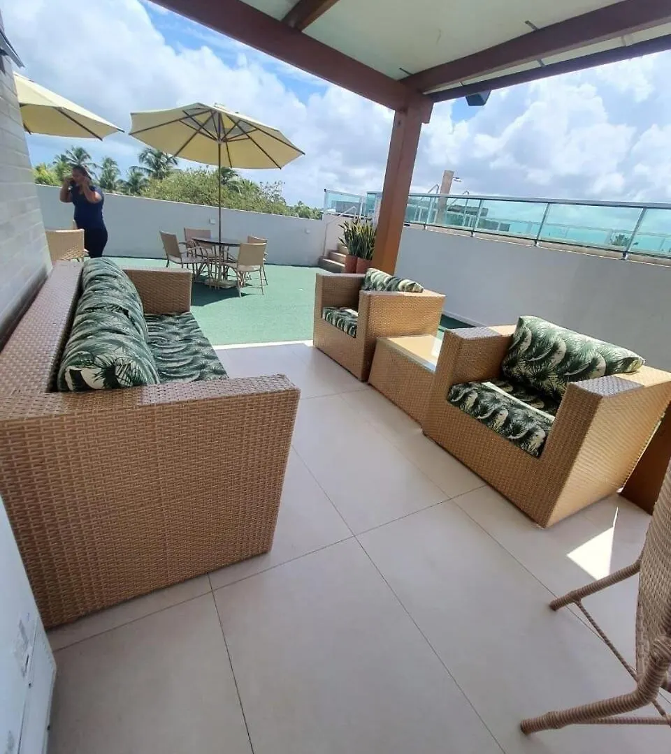 Flat Casal Centro De Porto De Galinhas With Pool Apartman 0*,